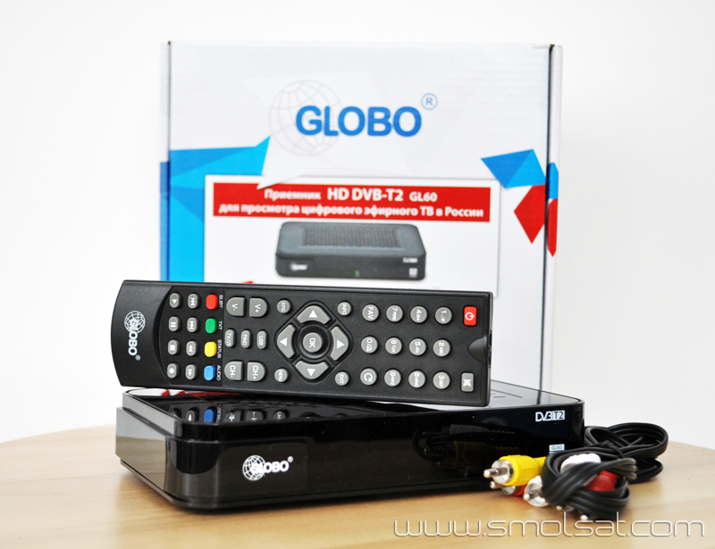 Купить DvB-T2 ресивер Globo GL60