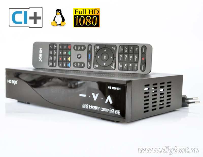 Спутниковый ресивер HD BOX 3500 CI+
