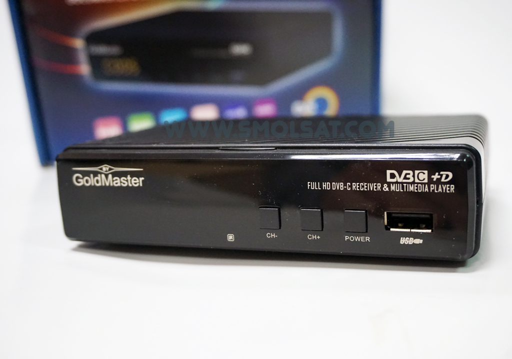 Кабельный ресивер GoldMaster C-505HDI DVB-C MPEG-4 купить в Смоленске